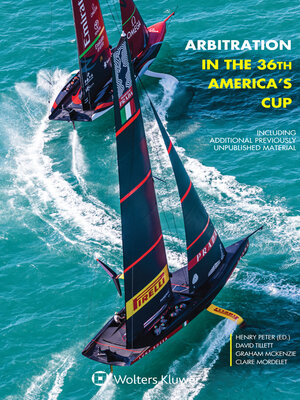 cover image of Arbitration in the 36th America's Cup